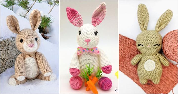 25 Free Crochet Bunny Patterns (Crochet Rabbit Amigurumi Pattern)