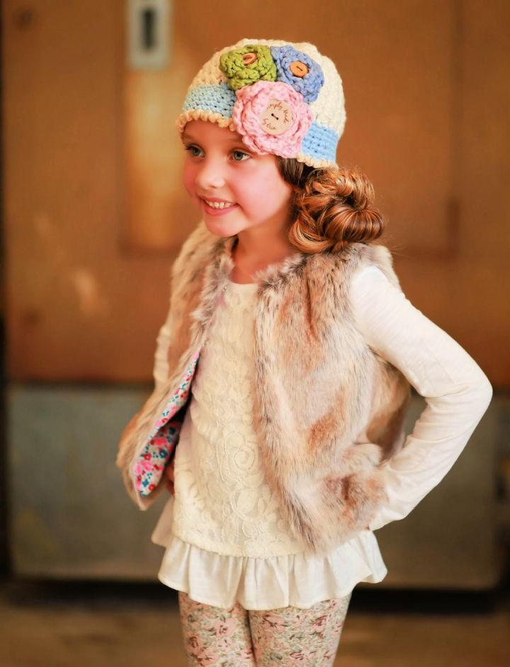 Crochet Cloche Hat Pattern for Children