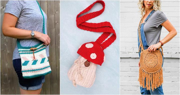 25 Free Crochet Crossbody Bag Patterns