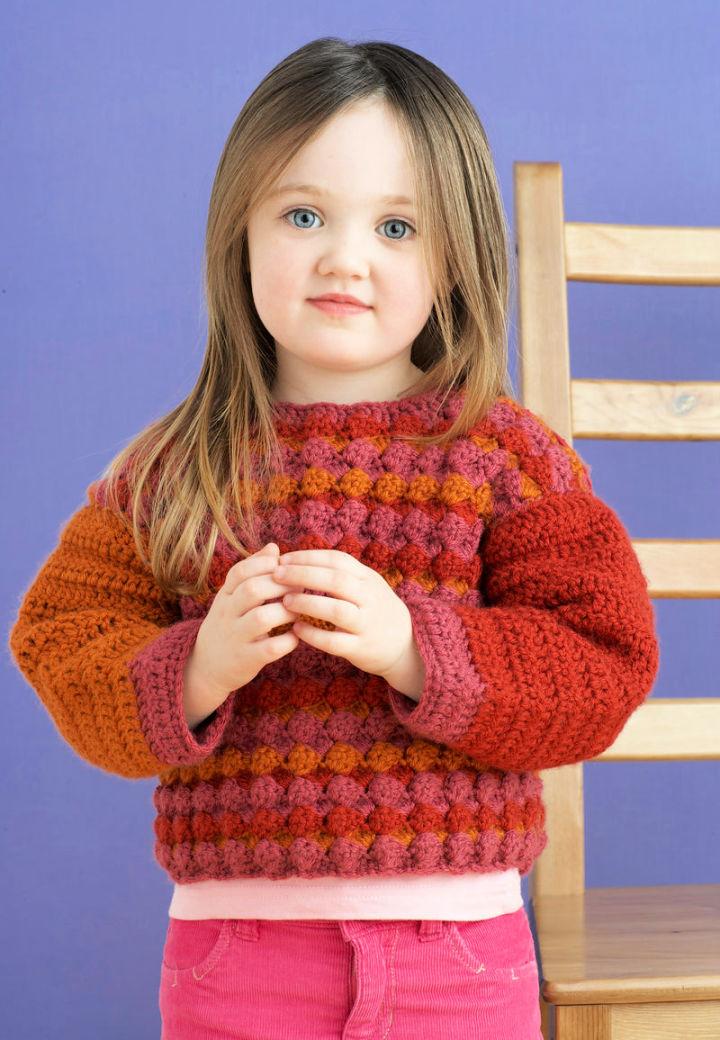Easy Crochet Baby Sweater Pattern