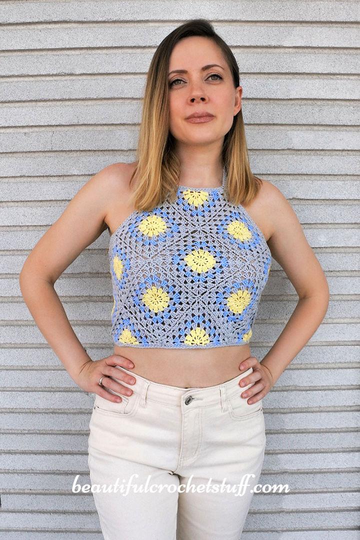 25 Free Crochet Halter Top Patterns (Easy Pattern) Blitsy