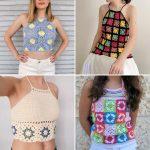 25 Free Crochet Halter Top Patterns (Easy Pattern)