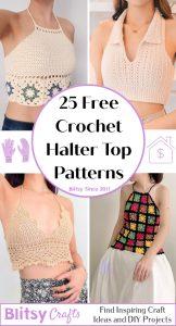 25 Free Crochet Halter Top Patterns (Easy Pattern) - Blitsy