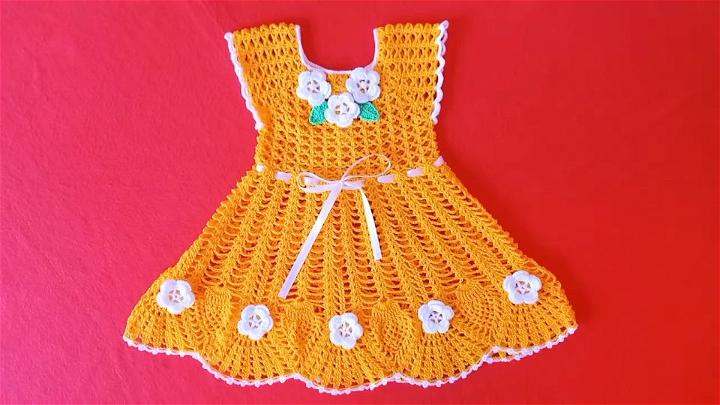 Crochet Infant Dress Pattern for Beginners