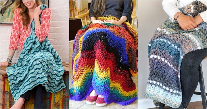 25 Free Lapghan Crochet Patterns (Crochet Lap Blanket Pattern)