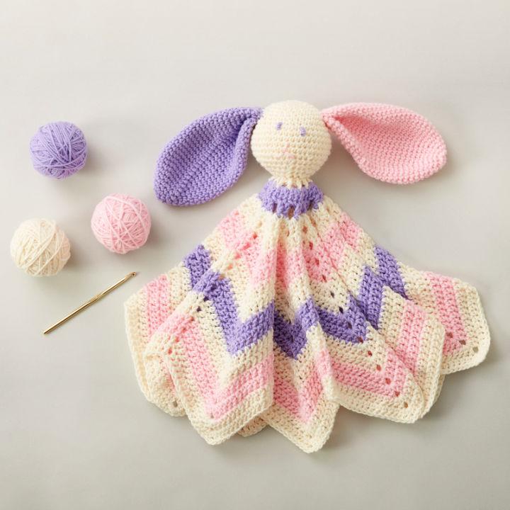 Crochet Lovey Blanket Free PDF Pattern