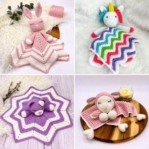 30 Free Crochet Lovey Patterns ( Crochet Lovey Blanket Pattern)