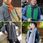 25 Free Mens Crochet Scarf Patterns - Easy Pattern