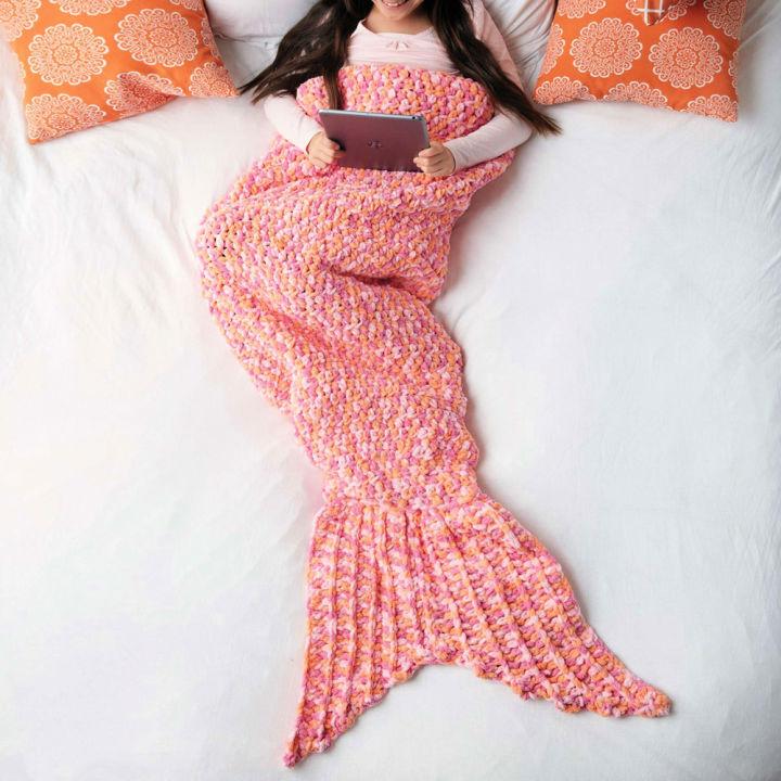 Mermaid Crochet Snuggle Sack Pattern