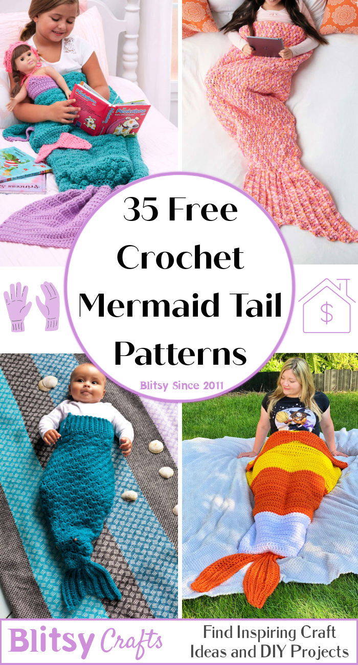 Mermaid Tail Crochet Pattern Mermaid Tail Crochet Pattern