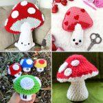 25 Free Crochet Mushroom Patterns (Amigurumi Pattern)