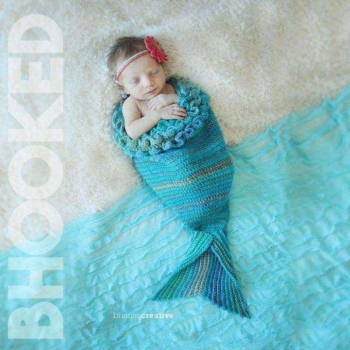 Crochet Mystic Mermaid Cocoon Pattern