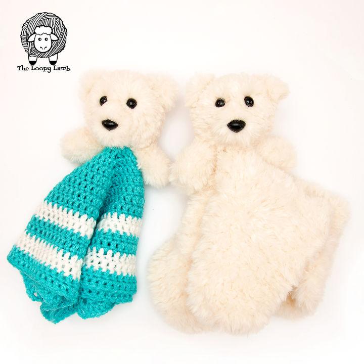 Crochet Pattern for Teddy Bear Lovies