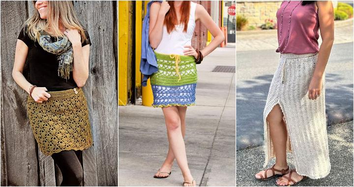 25 Free Crochet Skirt Patterns (Easy Step by Step Pattern)