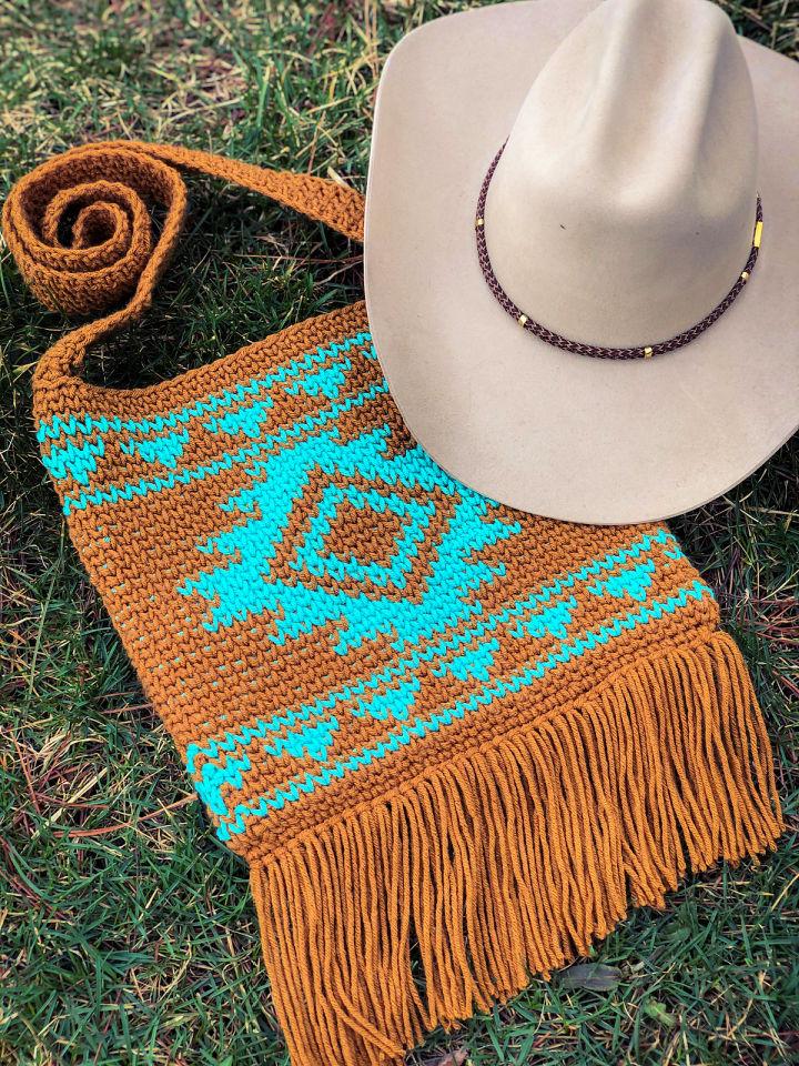 Crochet Southwest Crossbody Bag Pattern