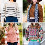 50 Free Crochet Sweater Patterns for Beginners