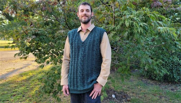 Crochet Sweater Vest Tutorial