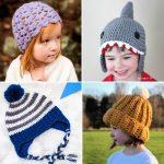 25 Free Crochet Toddler Hat Patterns (Boy and Girl)