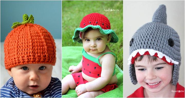 25 Free Crochet Toddler Hat Patterns (for Boy and Girl) - Crochet Toddler Hat Pattern