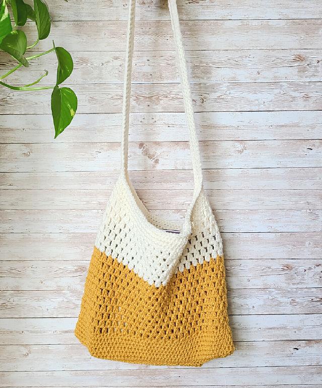 Crochet Tote Bag Pattern for Beginners