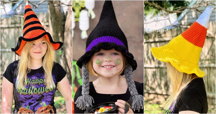 25 Free Crochet Witch Hat Patterns (Crochet Witches Hat Pattern PDF)