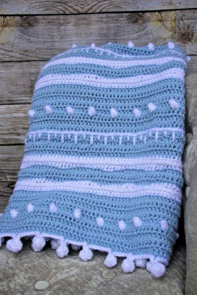 Crochet Winter Rhapsody Lap Blanket Pattern