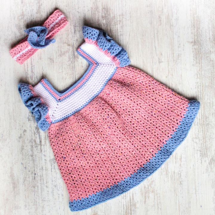 Free Crochet Annie Dress and Bandana Pattern