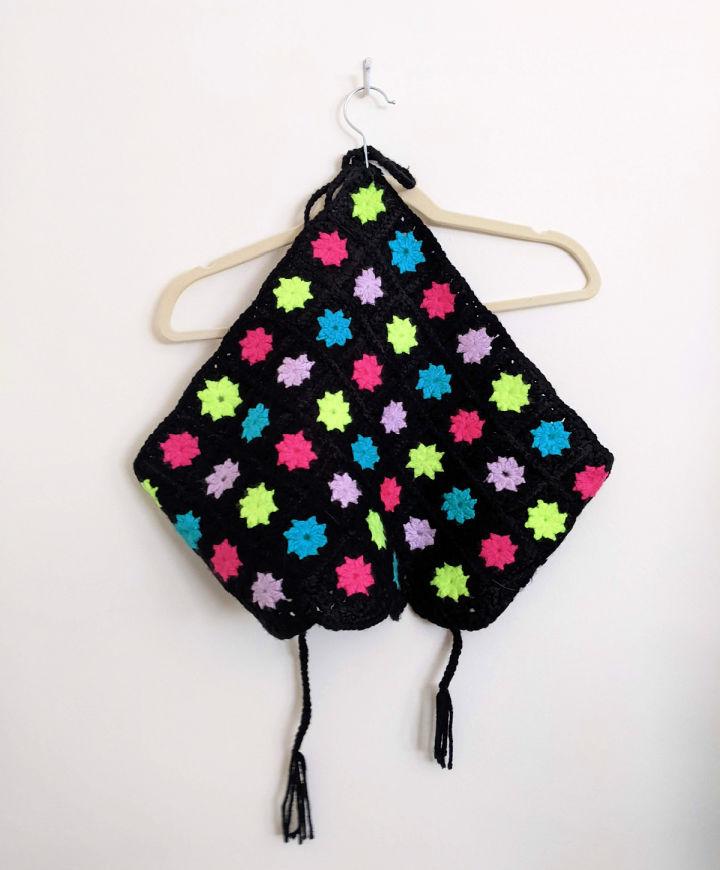 Crocheted Triangle Halter Top Pattern