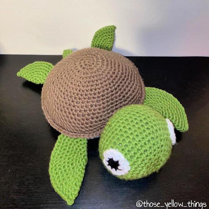 Crocheting a Sea Turtle Free Pattern