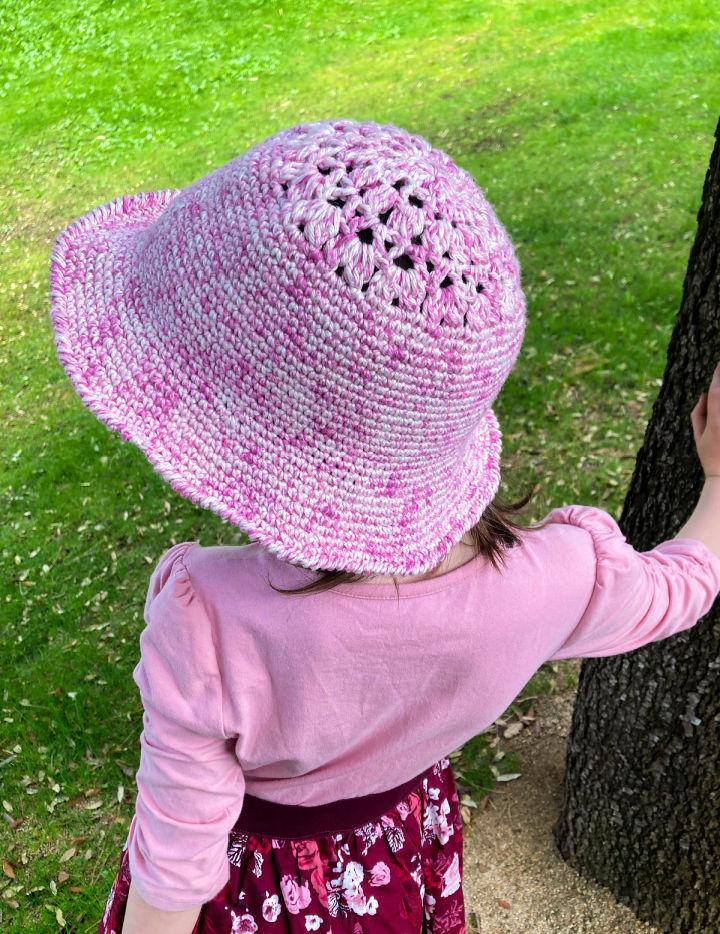 Dahlia Crochet Sun Hat Pattern