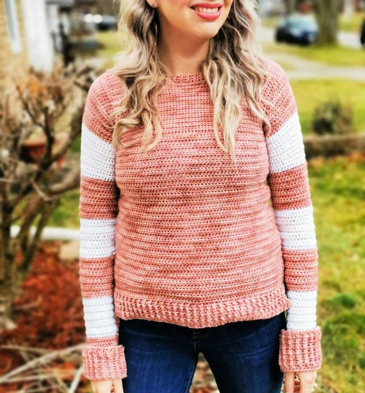 Easiest Seventeenth Sweater to Crochet