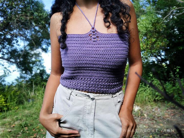 Easy Crochet Halter Neck Top Pattern