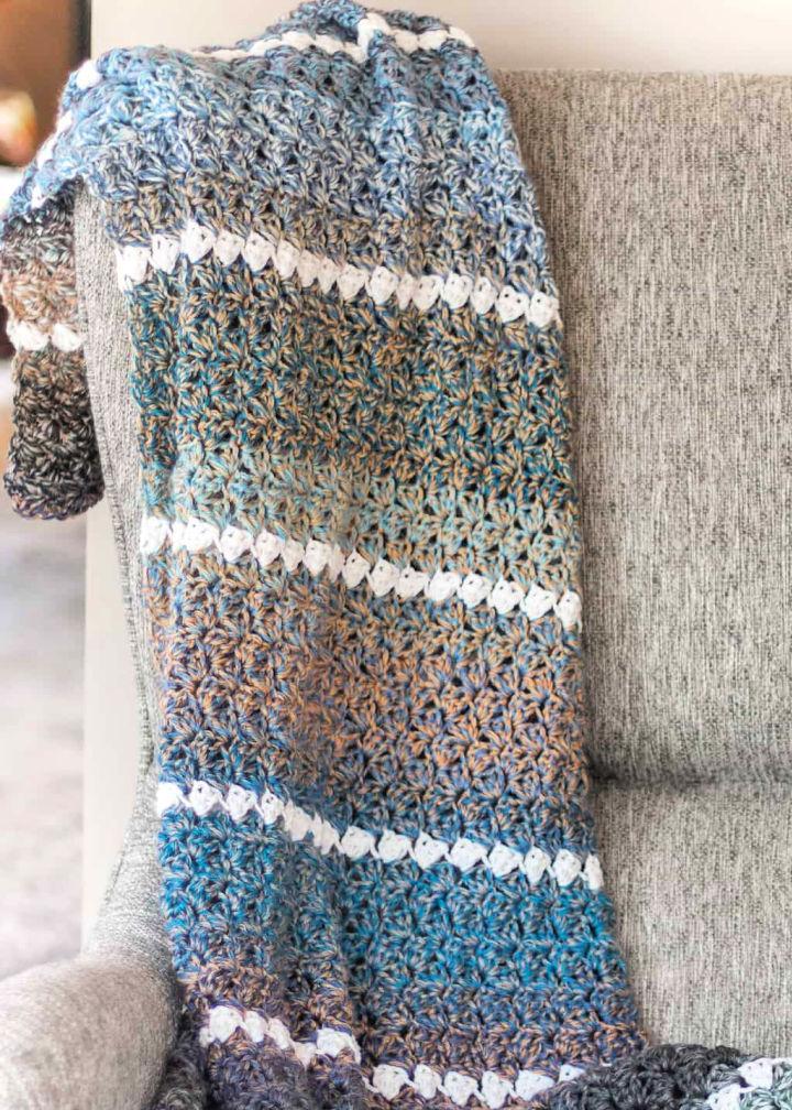 Easy Crochet Lapghan Pattern for Beginners