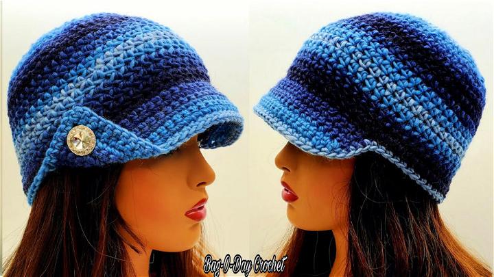 How to Make a Newsboy Hat - Free Pattern