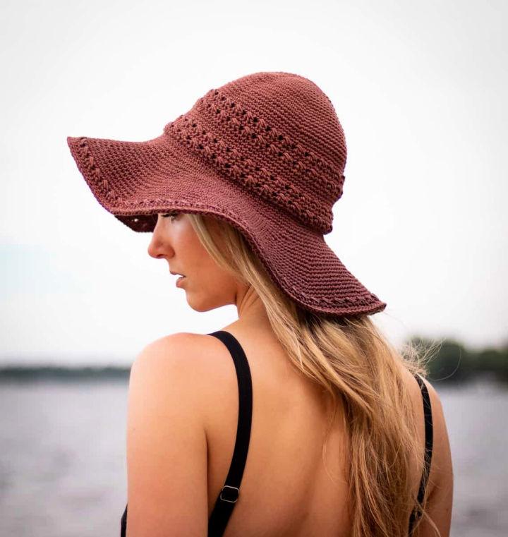 Easy Crochet Seaside Summer Hat for Beginners