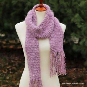 25 Free Tunisian Crochet Scarf Patterns - Blitsy