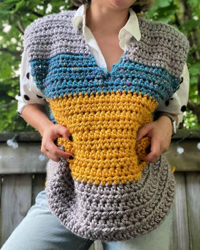 Fabulous Crochet Sweater Vest Pattern