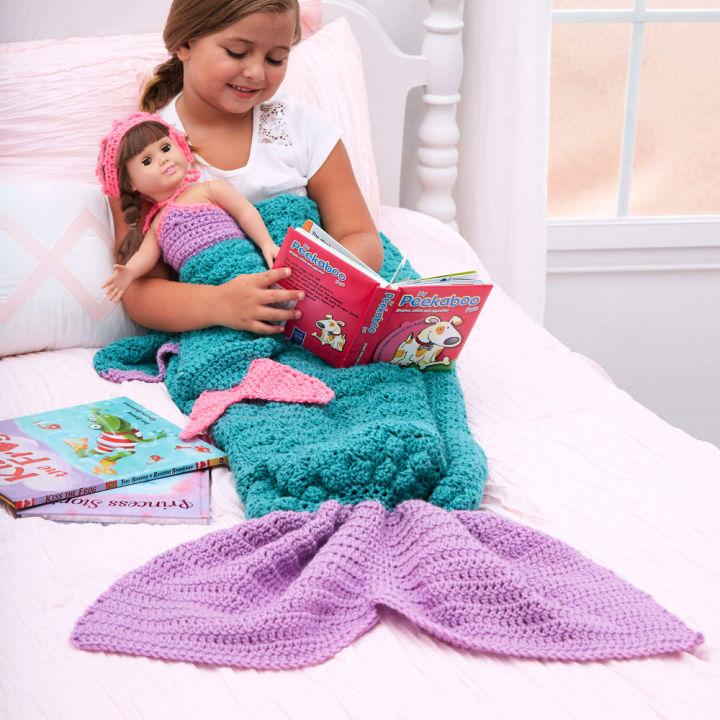 Fantasy Mermaid Crochet Blanket Pattern