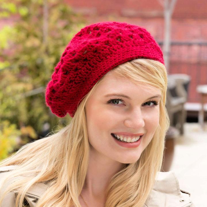 Free Crochet Bridgette Beret Pattern