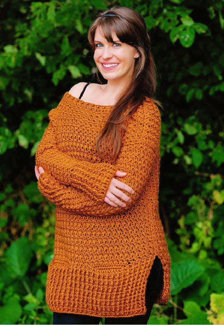 Free Crochet Cannelle Sweater Pattern