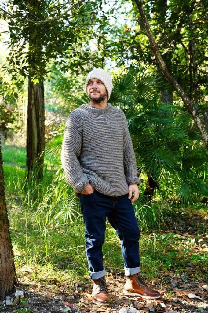 25 Free Crochet Men's Sweater Patterns (Cardigan Pattern) Blitsy