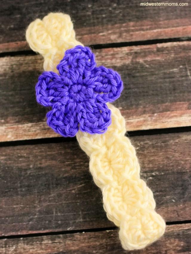 Free Crochet Pattern for Baby Headbands With Flowers