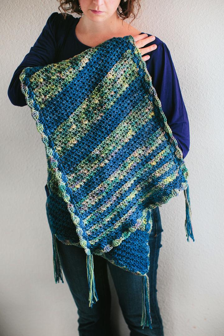 Free Crochet Pattern for Prayer Shawl