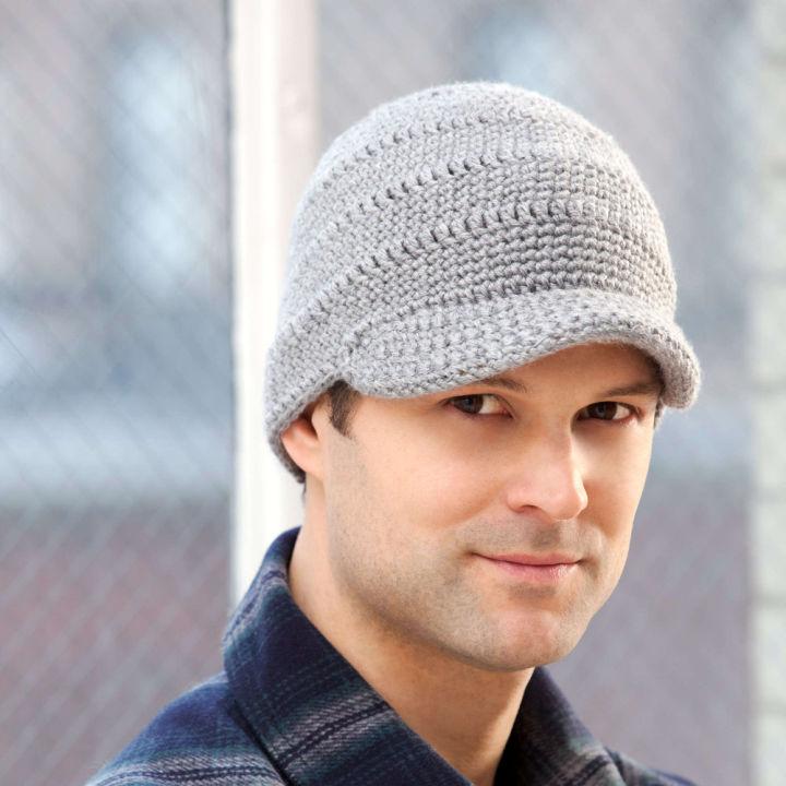 Free Crochet Streetwise Brim Hat Pattern