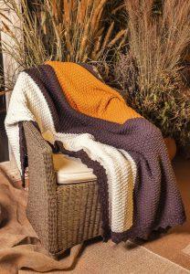 30 Free Striped Crochet Blanket Patterns - Blitsy