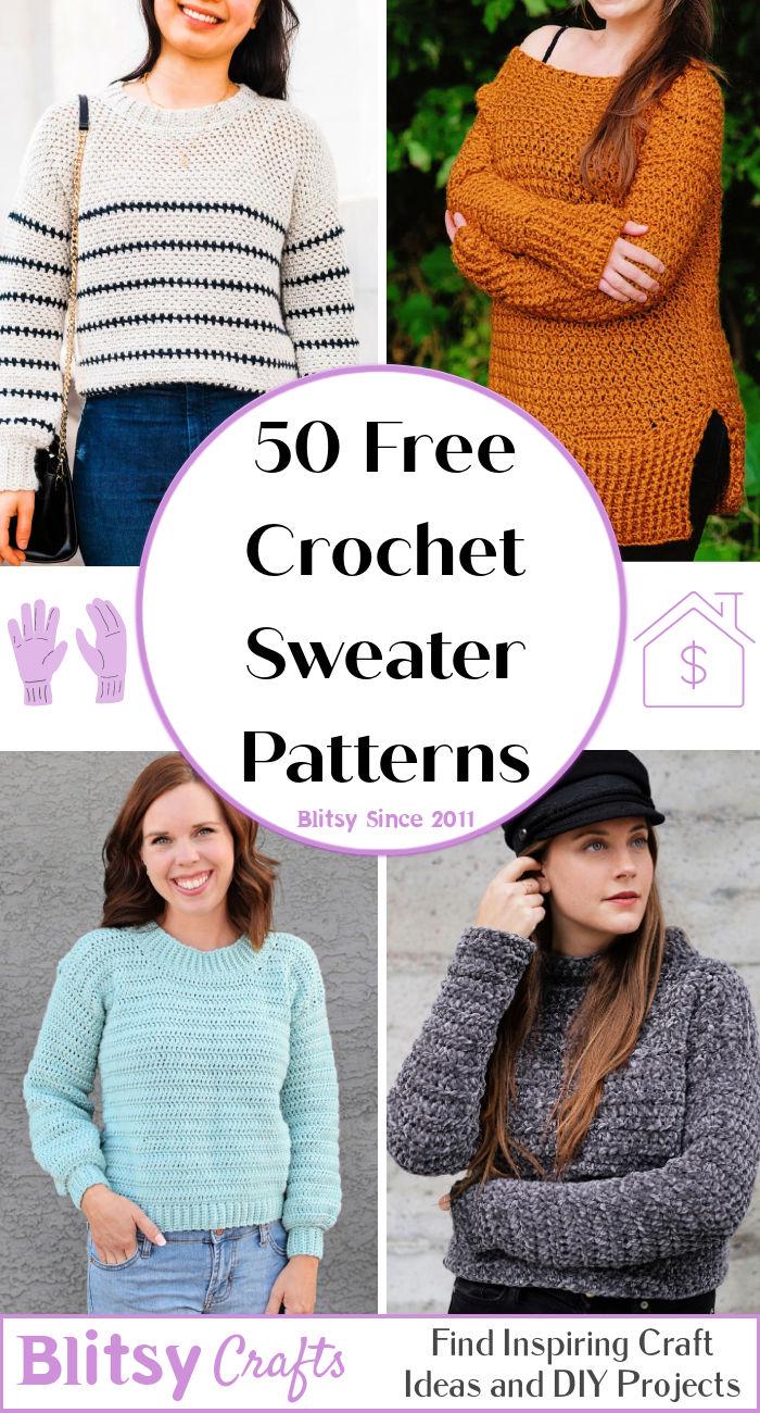 Free Crochet Sweater Patterns