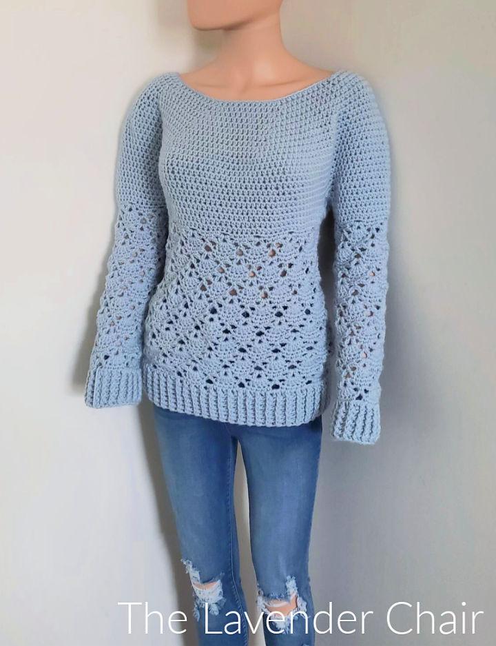 Free Crochet Vintage Sweater Pattern