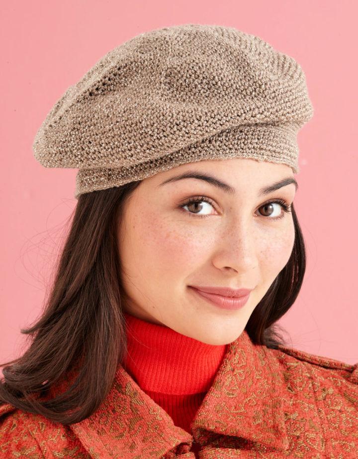 25 Free Crochet Beret Patterns (Easy Pattern in PDF)