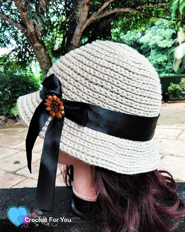 How Do You Crochet Straw Sun Hat