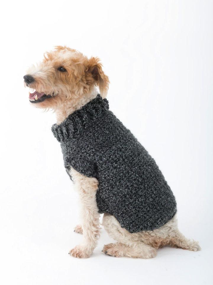 How Do You Crochet a Poet Dog Sweater
